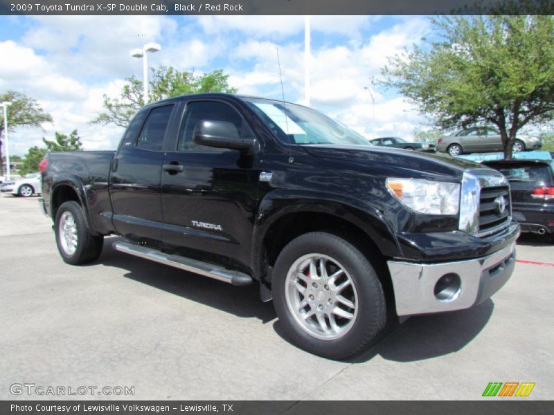 Front 3/4 View of 2009 Tundra X-SP Double Cab