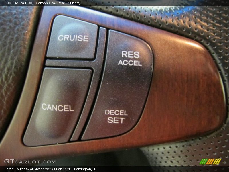 Controls of 2007 RDX 