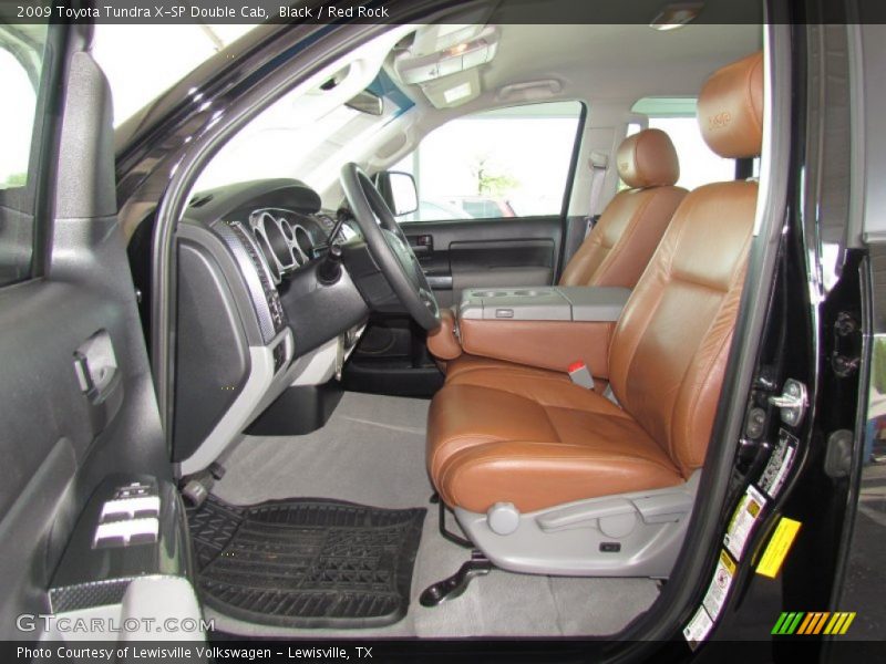  2009 Tundra X-SP Double Cab Red Rock Interior