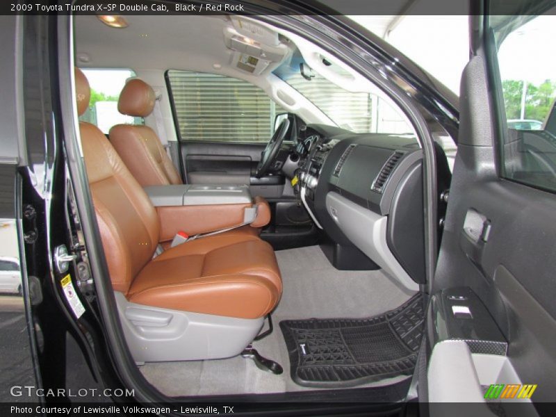  2009 Tundra X-SP Double Cab Red Rock Interior