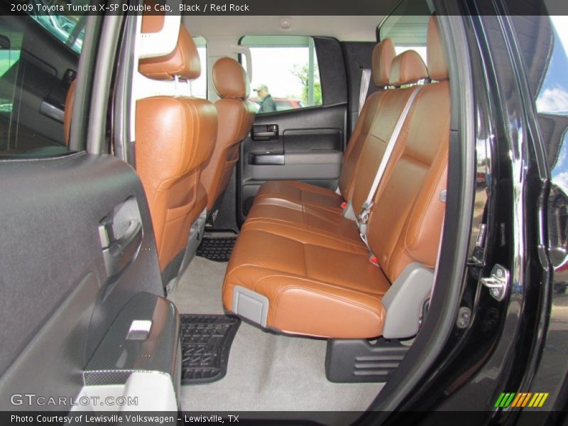  2009 Tundra X-SP Double Cab Red Rock Interior