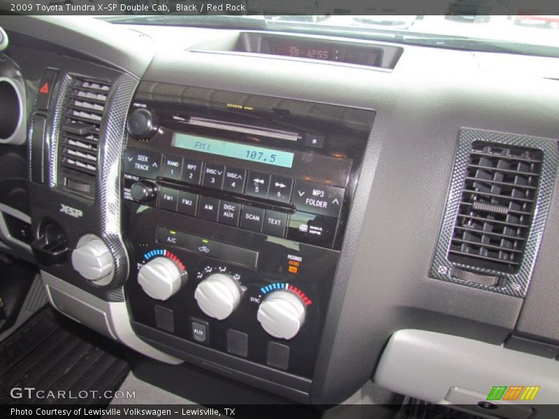 Controls of 2009 Tundra X-SP Double Cab