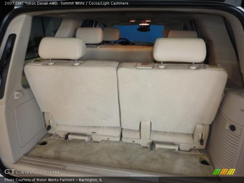 Summit White / Cocoa/Light Cashmere 2007 GMC Yukon Denali AWD