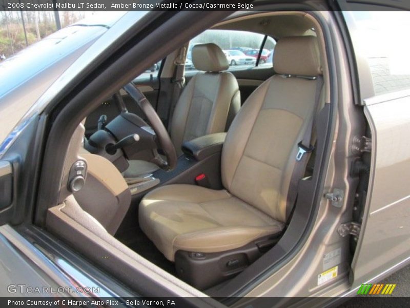 Amber Bronze Metallic / Cocoa/Cashmere Beige 2008 Chevrolet Malibu LT Sedan
