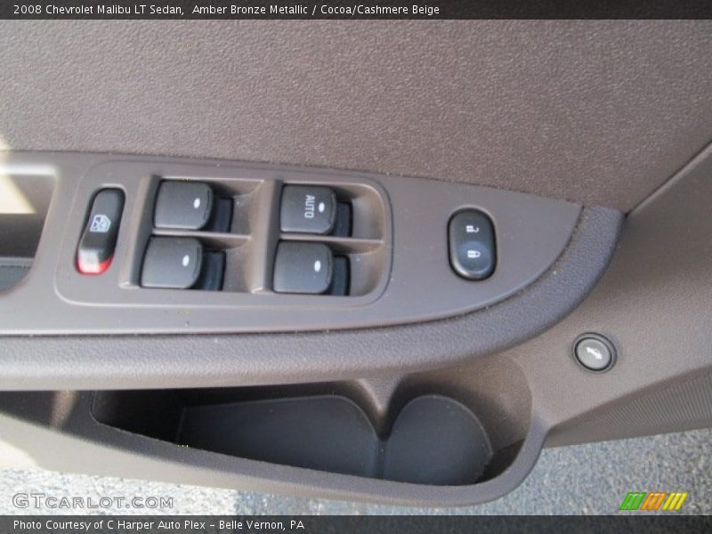 Amber Bronze Metallic / Cocoa/Cashmere Beige 2008 Chevrolet Malibu LT Sedan