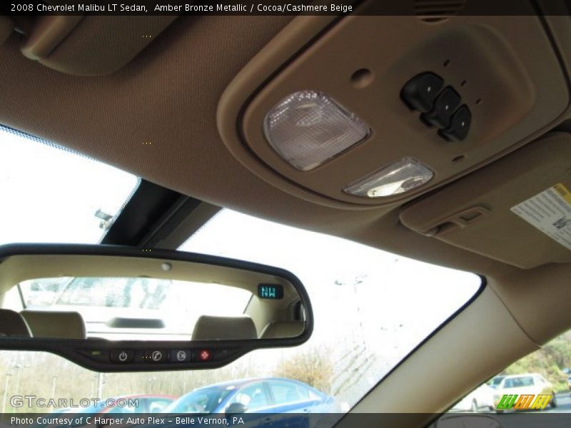 Amber Bronze Metallic / Cocoa/Cashmere Beige 2008 Chevrolet Malibu LT Sedan