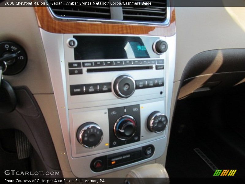 Amber Bronze Metallic / Cocoa/Cashmere Beige 2008 Chevrolet Malibu LT Sedan