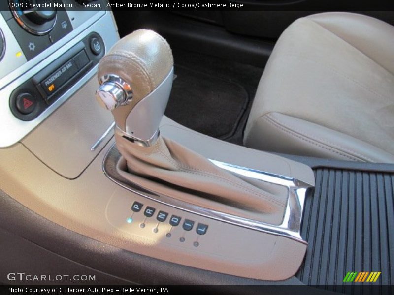 Amber Bronze Metallic / Cocoa/Cashmere Beige 2008 Chevrolet Malibu LT Sedan
