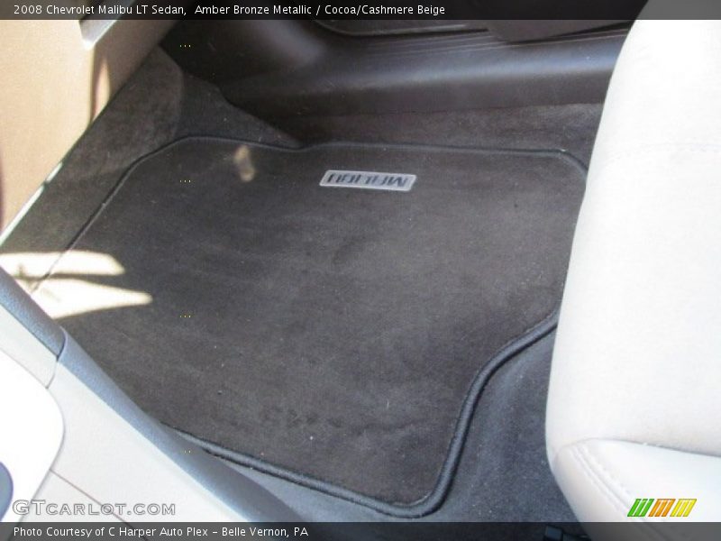 Amber Bronze Metallic / Cocoa/Cashmere Beige 2008 Chevrolet Malibu LT Sedan