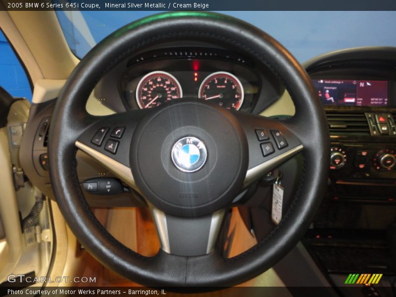  2005 6 Series 645i Coupe Steering Wheel