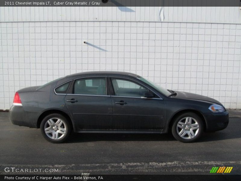 Cyber Gray Metallic / Gray 2011 Chevrolet Impala LT