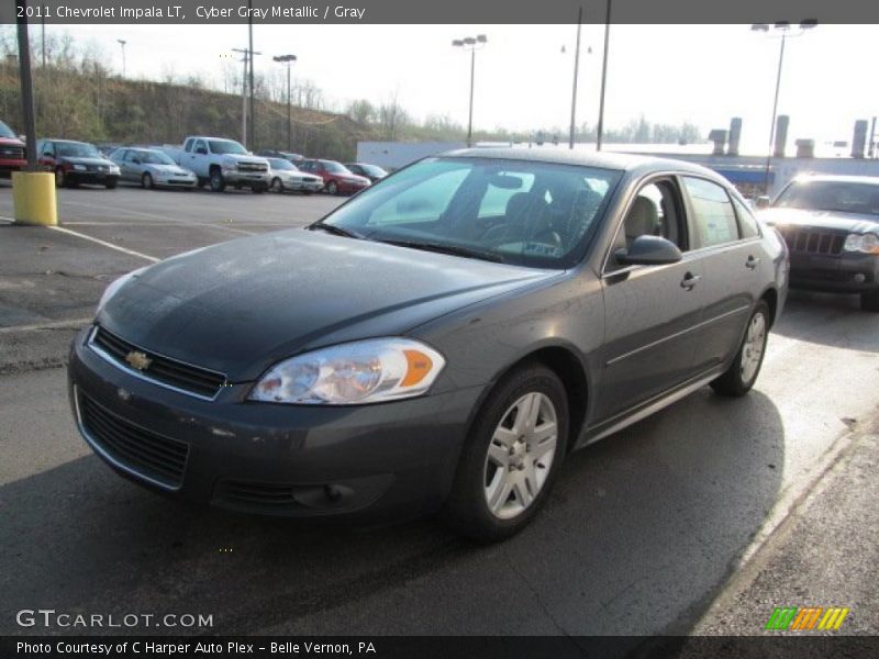 Cyber Gray Metallic / Gray 2011 Chevrolet Impala LT