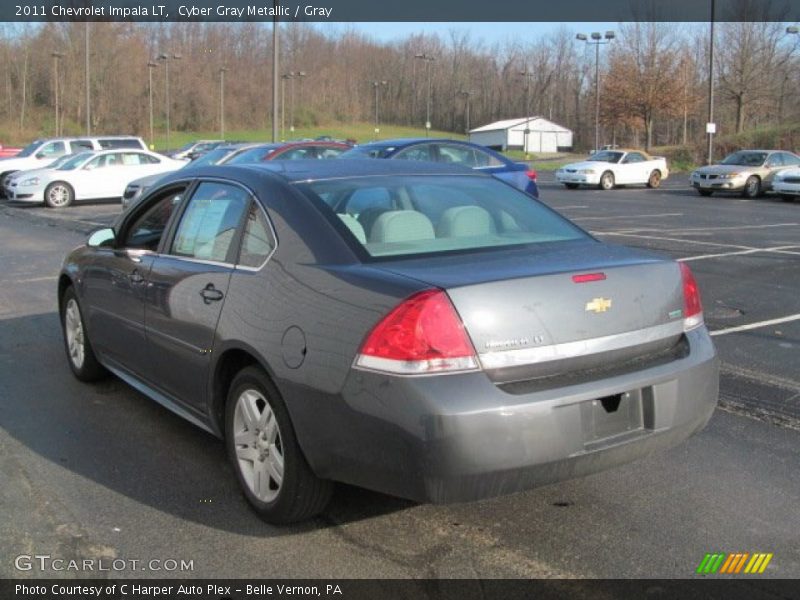 Cyber Gray Metallic / Gray 2011 Chevrolet Impala LT