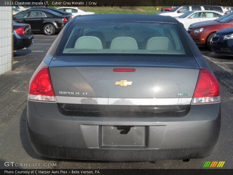 Cyber Gray Metallic / Gray 2011 Chevrolet Impala LT