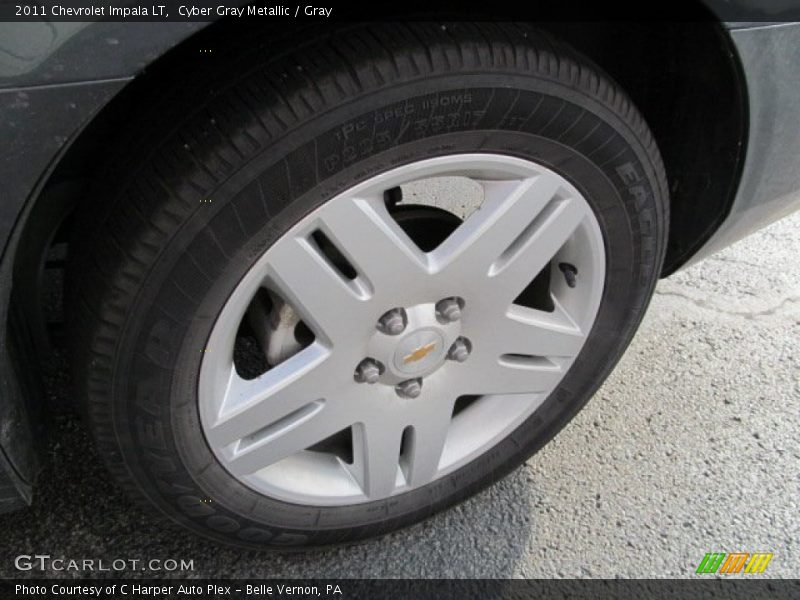 Cyber Gray Metallic / Gray 2011 Chevrolet Impala LT