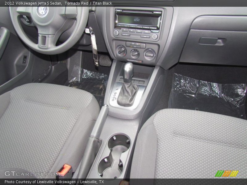 Tornado Red / Titan Black 2012 Volkswagen Jetta S Sedan
