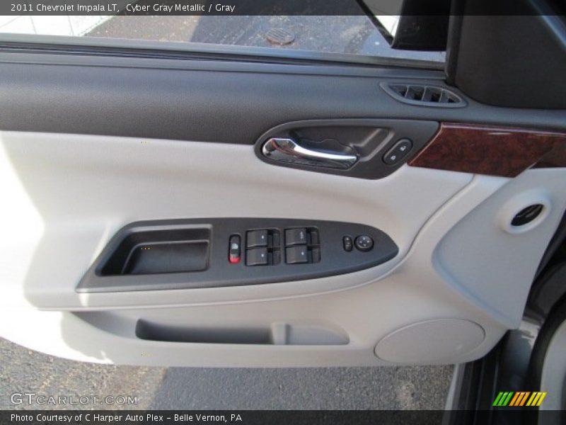 Cyber Gray Metallic / Gray 2011 Chevrolet Impala LT