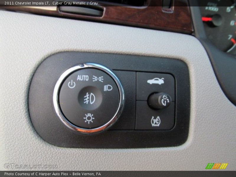 Cyber Gray Metallic / Gray 2011 Chevrolet Impala LT