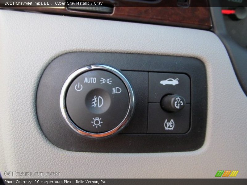 Cyber Gray Metallic / Gray 2011 Chevrolet Impala LT