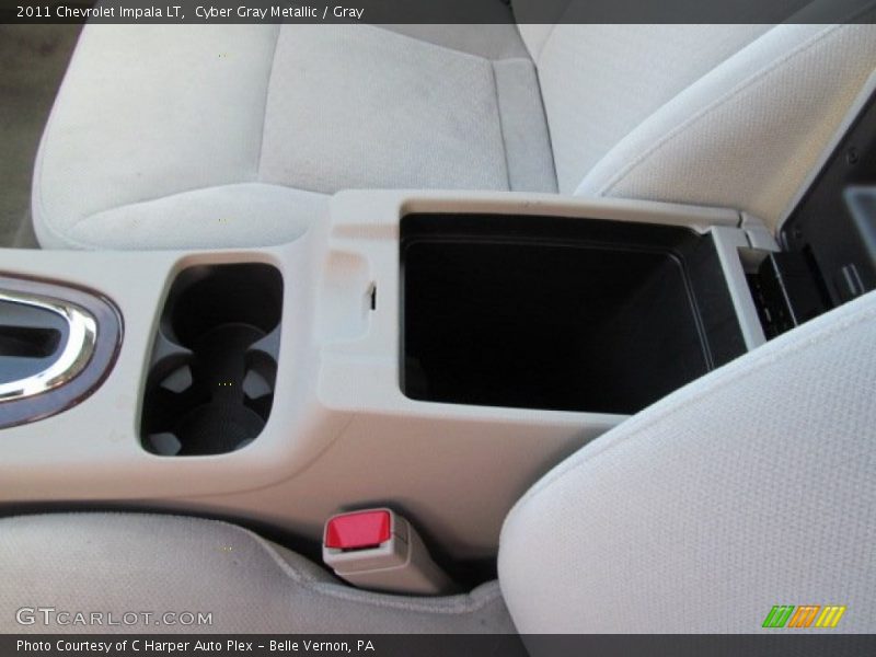 Cyber Gray Metallic / Gray 2011 Chevrolet Impala LT