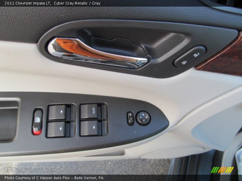 Cyber Gray Metallic / Gray 2011 Chevrolet Impala LT