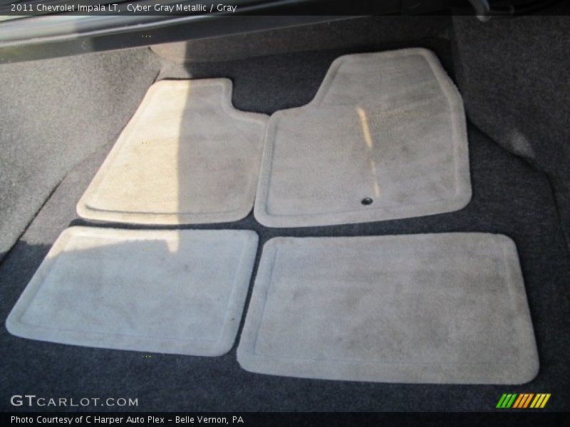 Cyber Gray Metallic / Gray 2011 Chevrolet Impala LT