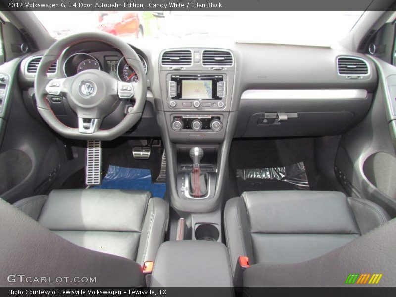 Dashboard of 2012 GTI 4 Door Autobahn Edition