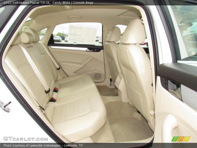 Candy White / Cornsilk Beige 2012 Volkswagen Passat TDI SE