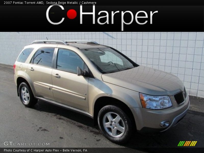 Sedona Beige Metallic / Cashmere 2007 Pontiac Torrent AWD