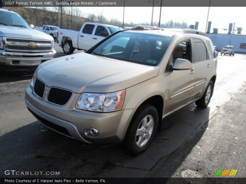 Sedona Beige Metallic / Cashmere 2007 Pontiac Torrent AWD