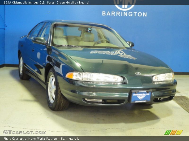 Forest Green Metallic / Neutral 1999 Oldsmobile Intrigue GLS