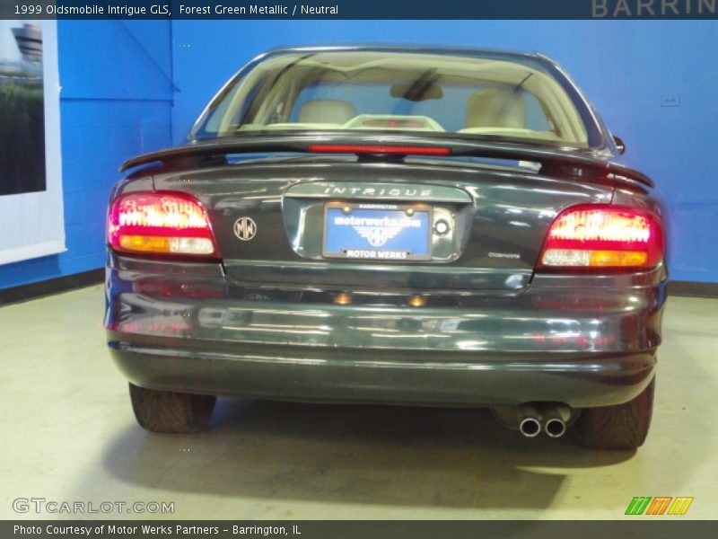 Forest Green Metallic / Neutral 1999 Oldsmobile Intrigue GLS