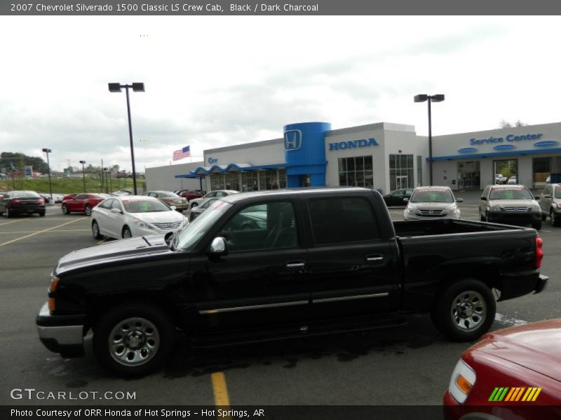 Black / Dark Charcoal 2007 Chevrolet Silverado 1500 Classic LS Crew Cab