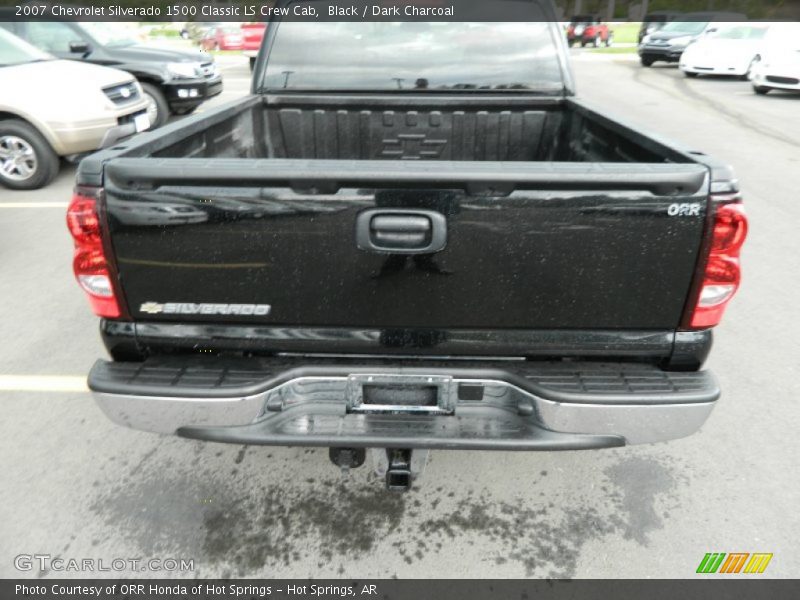 Black / Dark Charcoal 2007 Chevrolet Silverado 1500 Classic LS Crew Cab