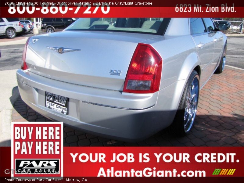 Bright Silver Metallic / Dark Slate Gray/Light Graystone 2006 Chrysler 300 Touring