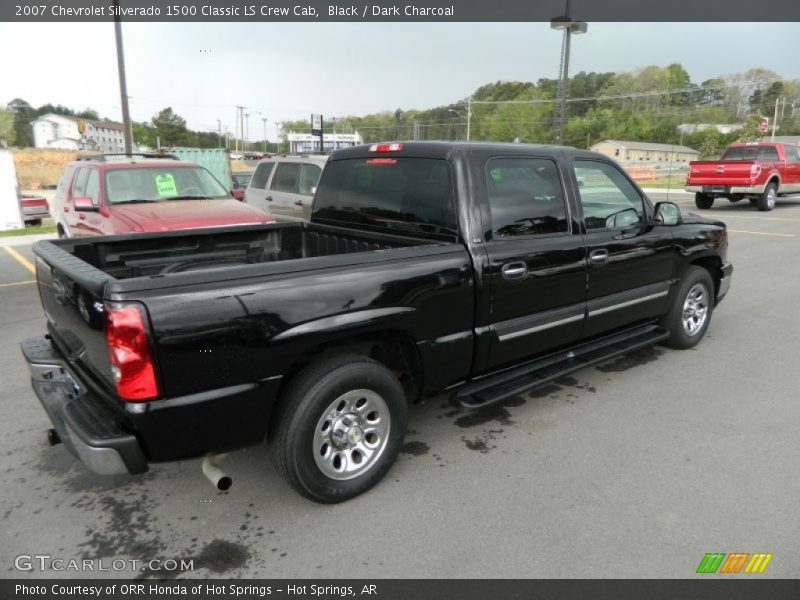 Black / Dark Charcoal 2007 Chevrolet Silverado 1500 Classic LS Crew Cab