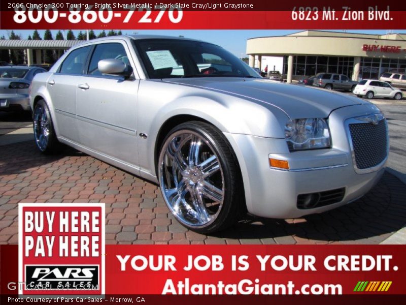 Bright Silver Metallic / Dark Slate Gray/Light Graystone 2006 Chrysler 300 Touring