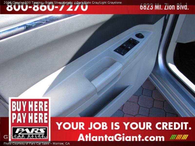 Bright Silver Metallic / Dark Slate Gray/Light Graystone 2006 Chrysler 300 Touring