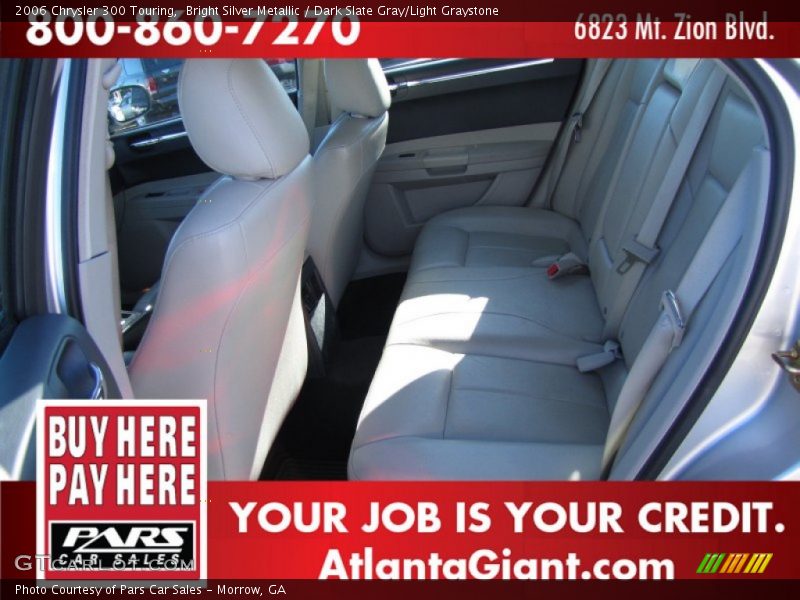 Bright Silver Metallic / Dark Slate Gray/Light Graystone 2006 Chrysler 300 Touring