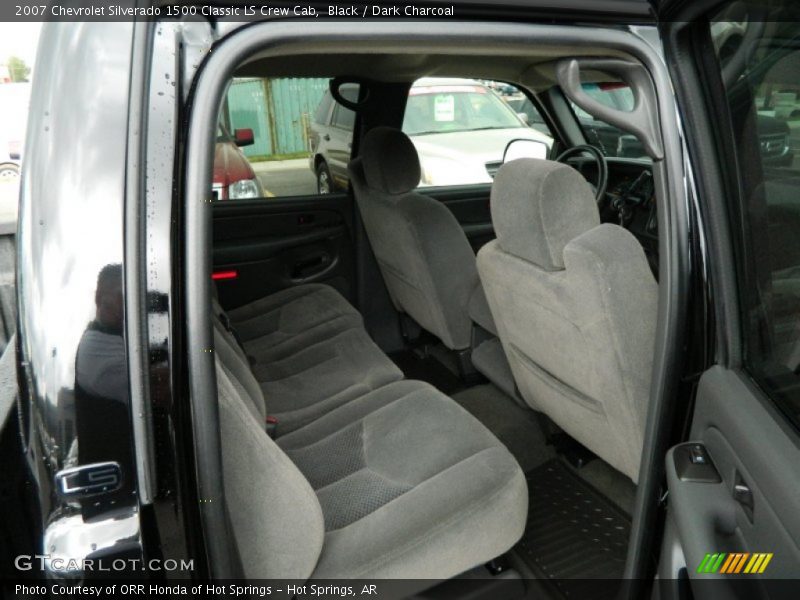 Black / Dark Charcoal 2007 Chevrolet Silverado 1500 Classic LS Crew Cab