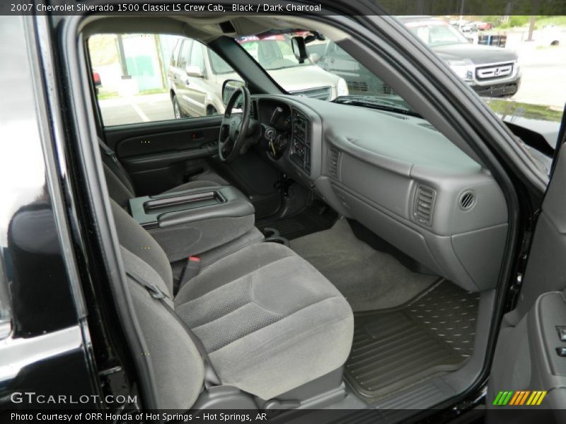 Black / Dark Charcoal 2007 Chevrolet Silverado 1500 Classic LS Crew Cab