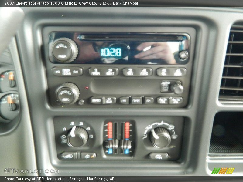 Black / Dark Charcoal 2007 Chevrolet Silverado 1500 Classic LS Crew Cab