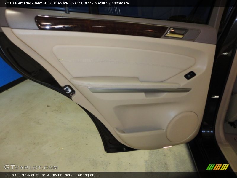 Verde Brook Metallic / Cashmere 2010 Mercedes-Benz ML 350 4Matic