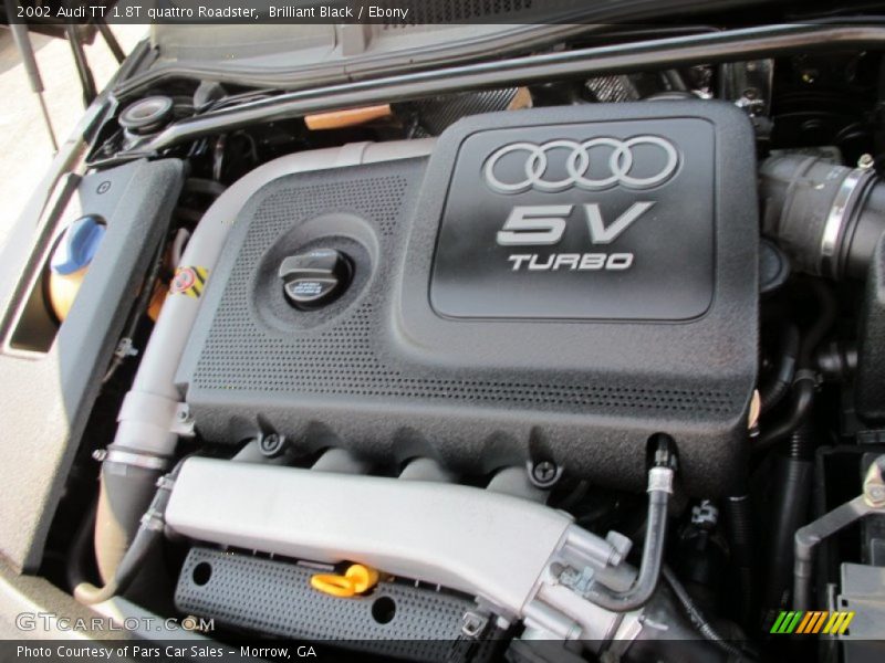  2002 TT 1.8T quattro Roadster Engine - 1.8 Liter Turbocharged DOHC 20-Valve 4 Cylinder