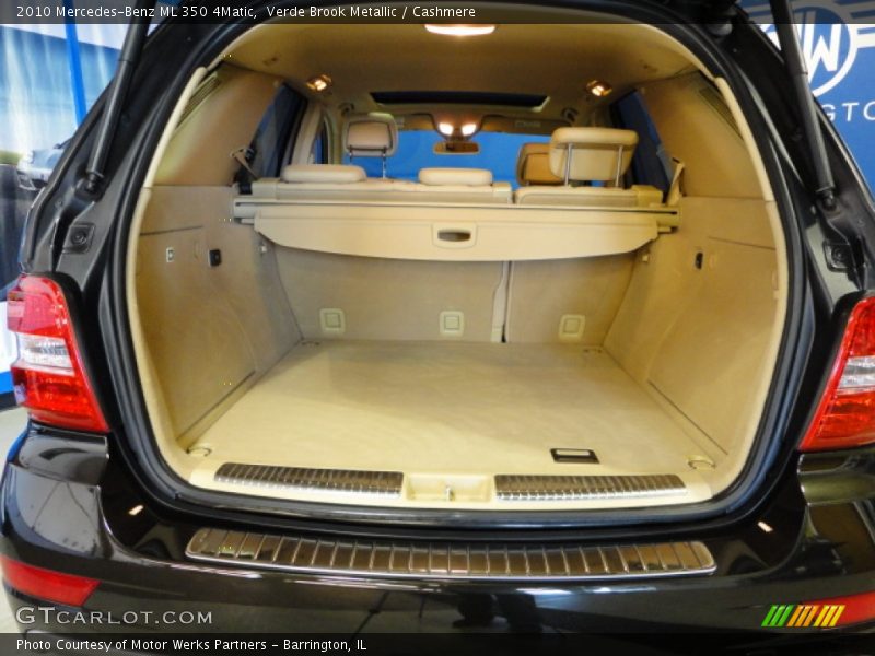 Verde Brook Metallic / Cashmere 2010 Mercedes-Benz ML 350 4Matic