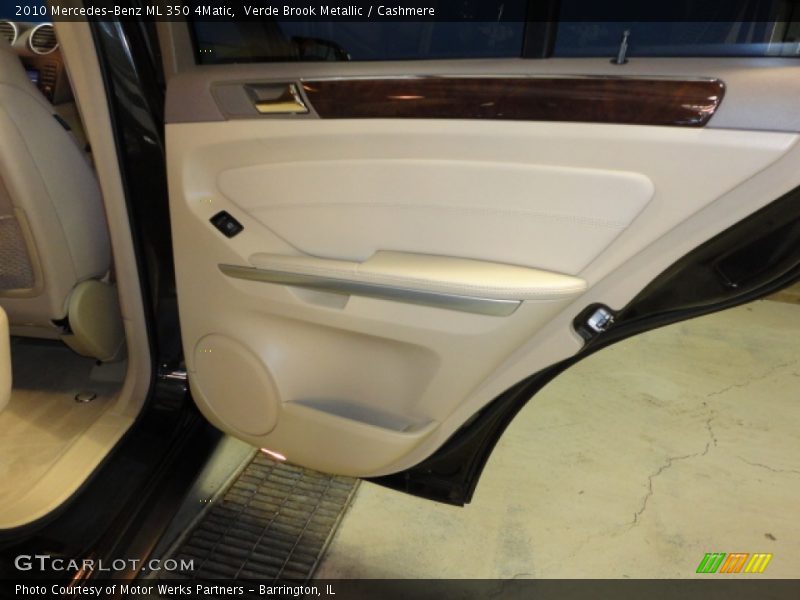 Verde Brook Metallic / Cashmere 2010 Mercedes-Benz ML 350 4Matic