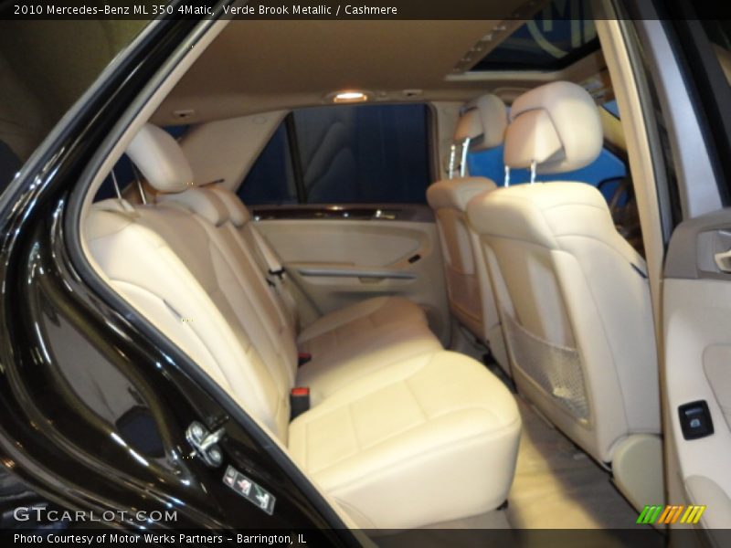 Verde Brook Metallic / Cashmere 2010 Mercedes-Benz ML 350 4Matic