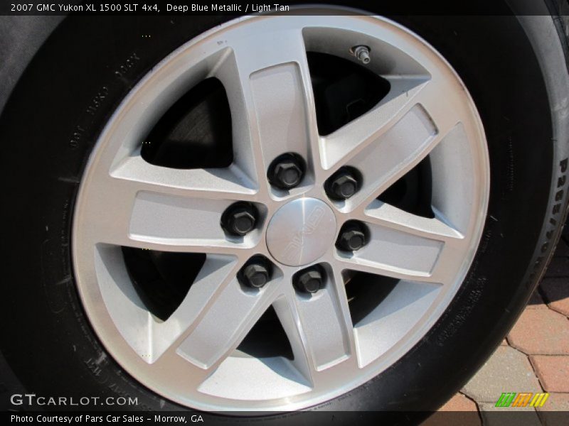 Deep Blue Metallic / Light Tan 2007 GMC Yukon XL 1500 SLT 4x4