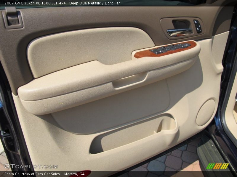 Deep Blue Metallic / Light Tan 2007 GMC Yukon XL 1500 SLT 4x4