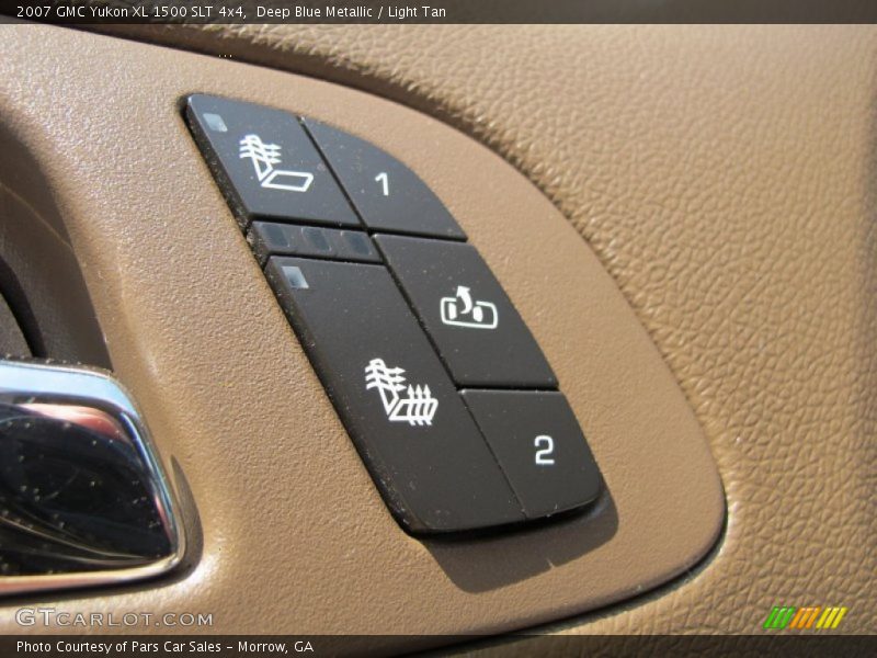 Deep Blue Metallic / Light Tan 2007 GMC Yukon XL 1500 SLT 4x4